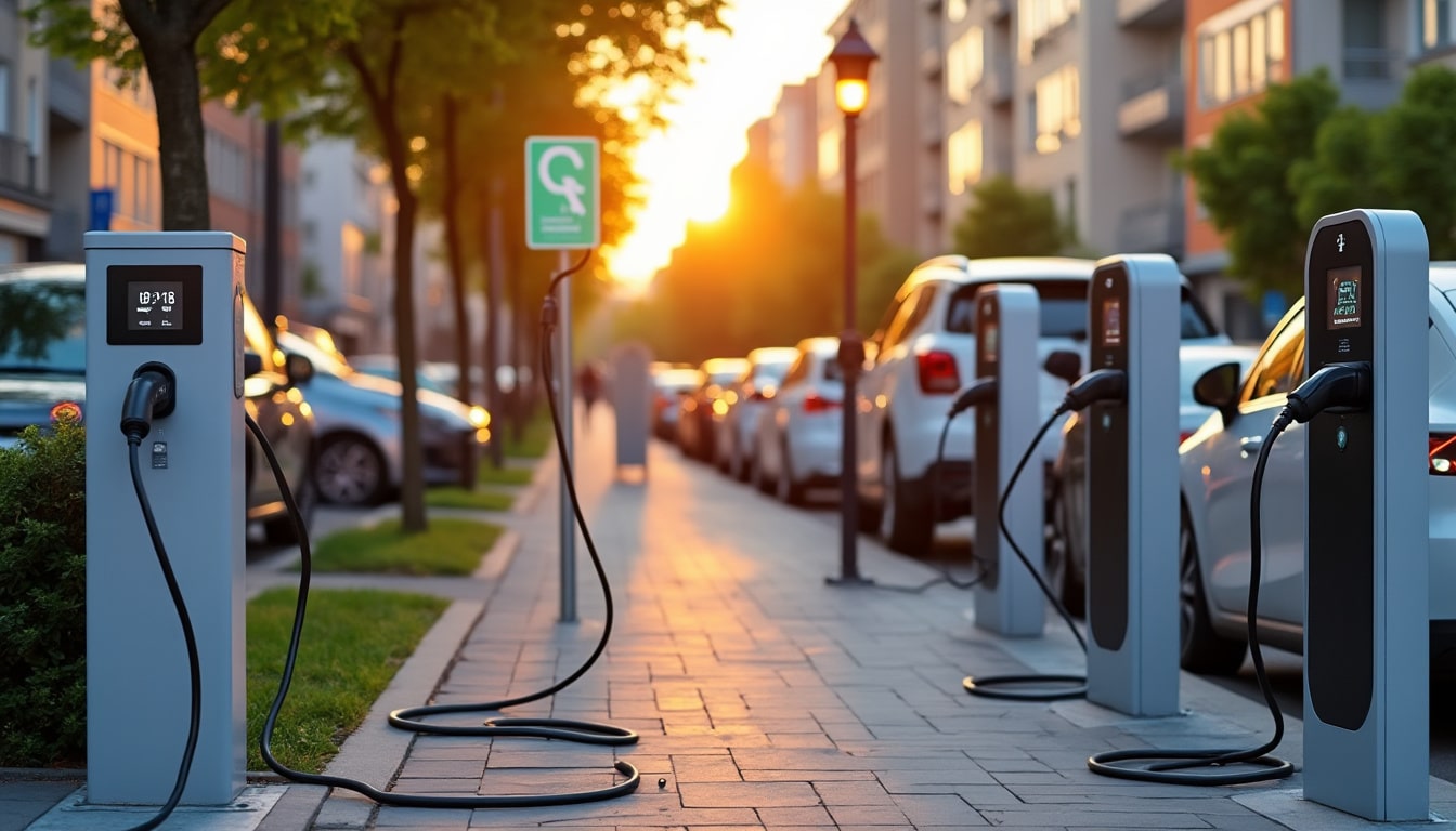 Illustration: Comprendre le rôle et les types des bornes de recharge électrique publique