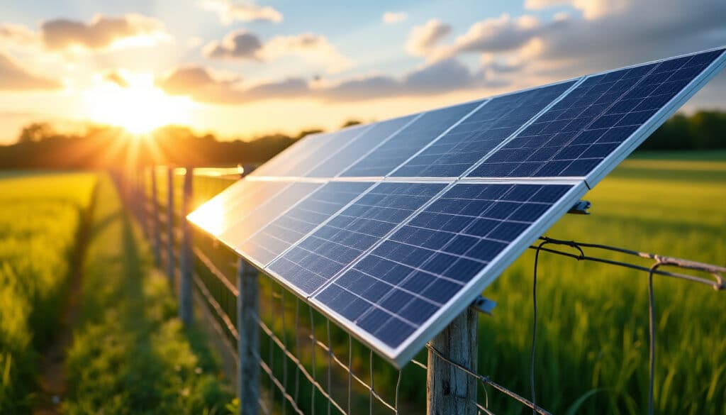 Panneau solaire pour clôture électrique : autonomie et sécurité optimales