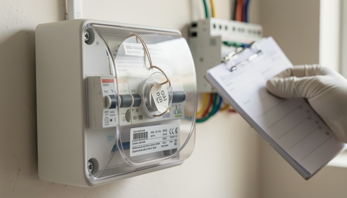 Scellé de compteur électrique : rôle, risques et réflexes