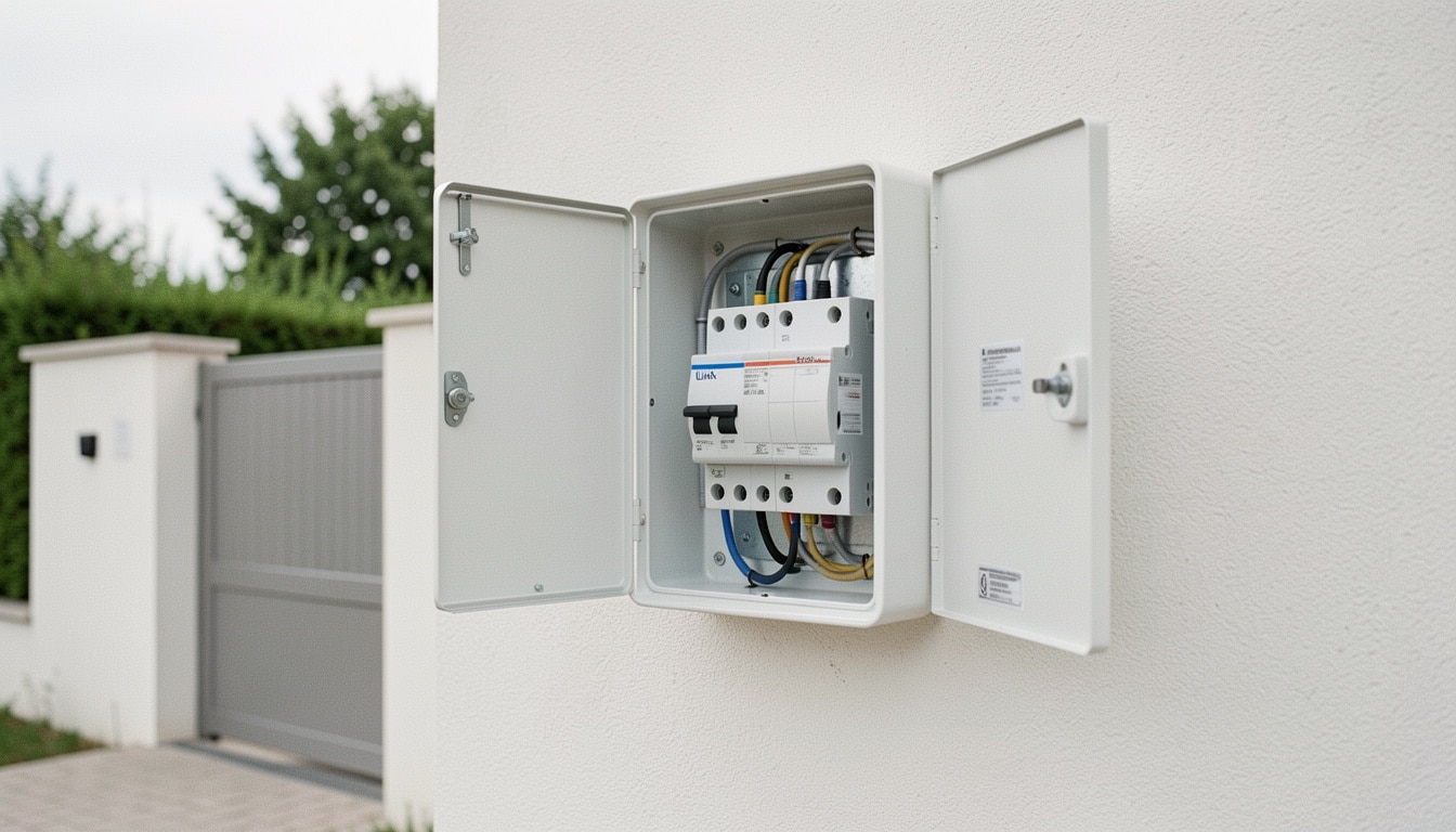 Coffret extérieur pour compteur Linky : pose et conformité
