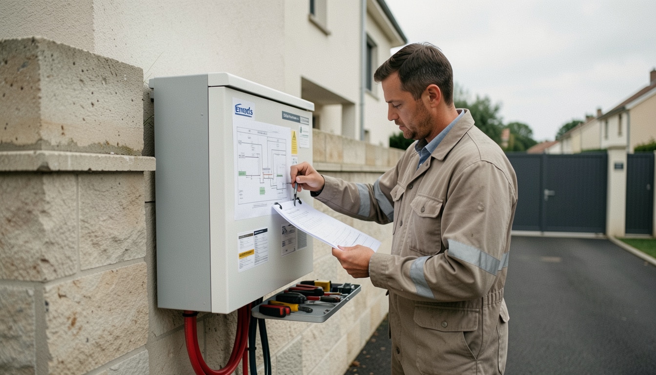 Coffret de branchement Enedis : rôle, pose et coût