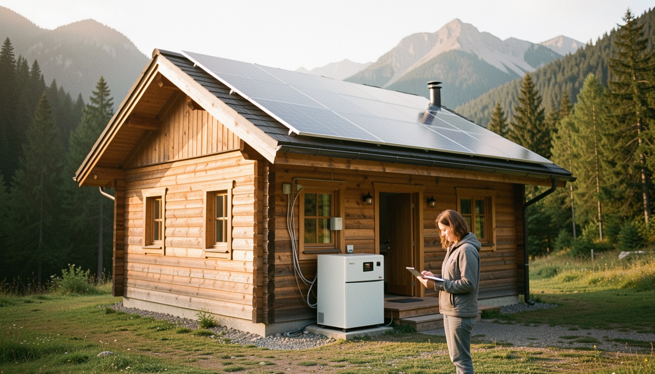 Kit solaire pour chalet isolé : bien le choisir
