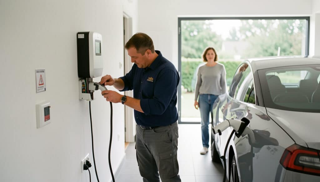 Réglementation des bornes de recharge à domicile